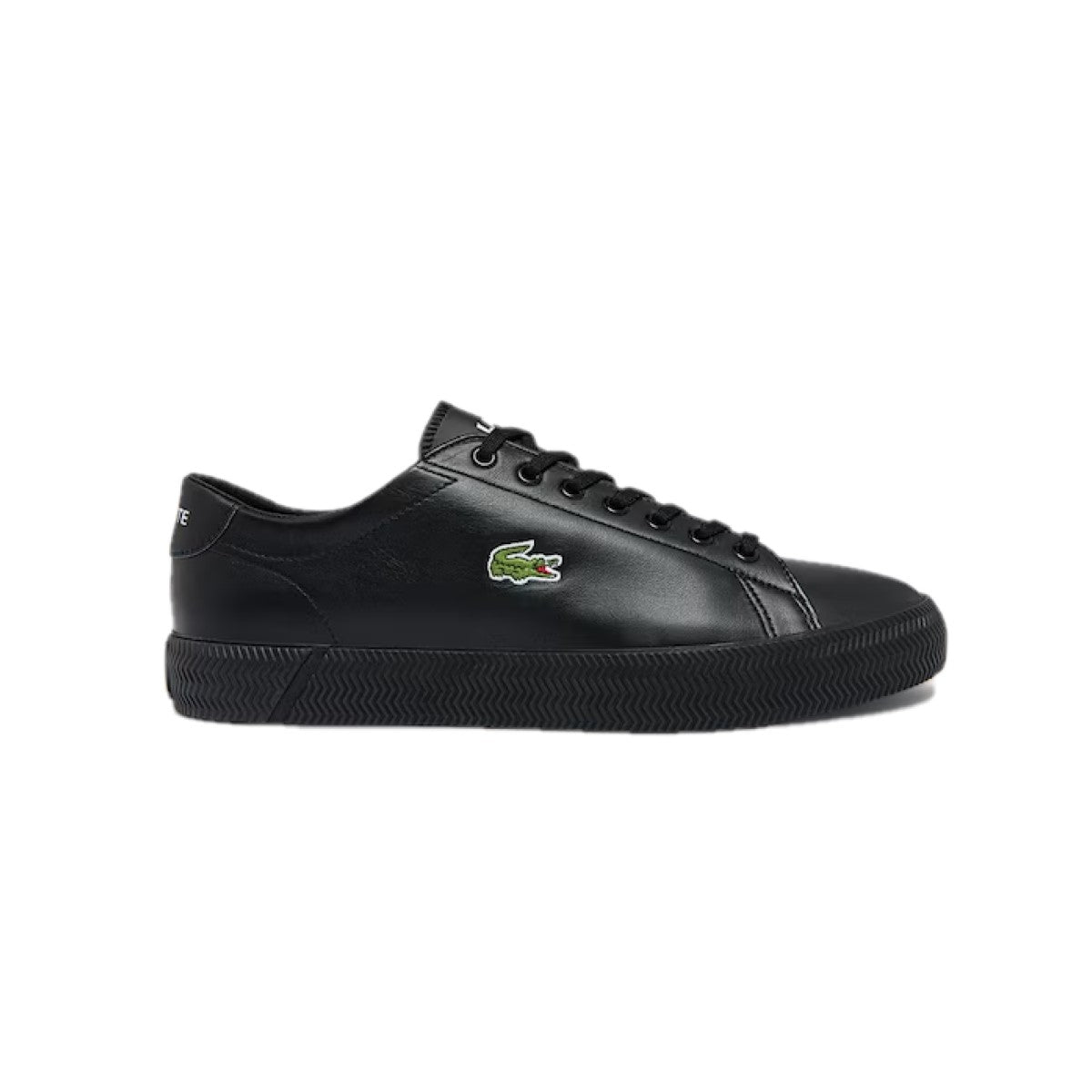 LACOSTE 7 - 40CMA005002H GRIPSHOT 0120 MN'S (Medium) Black/Black Leather Lifestyle Shoes - Groove Rabbit