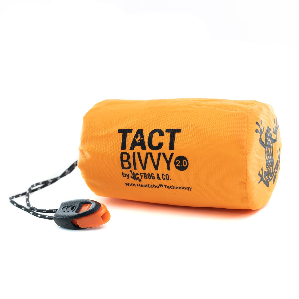 [B1G2] Tact Bivvy® 2.0 Emergency Sleeping Bag - Orange - Groove Rabbit