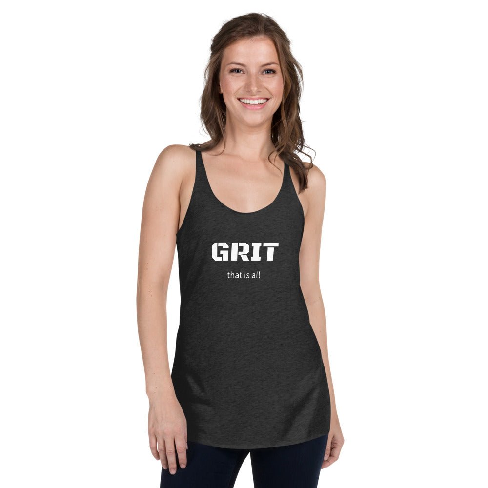 Grit - Racerback tank - Groove Rabbit