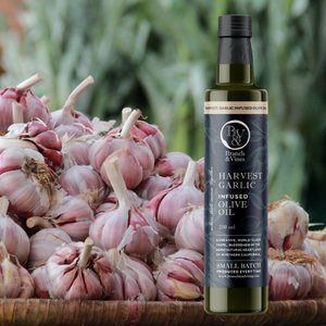 Harvest Garlic Infused Olive Oil - Groove Rabbit