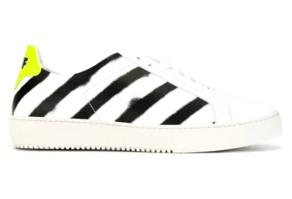 Off-White White Leather Sneaker - Groove Rabbit