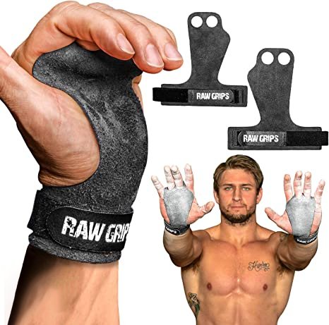 RAW Grips 3.0, Premium Leather CrossFit Gymnastic Grips - Groove Rabbit