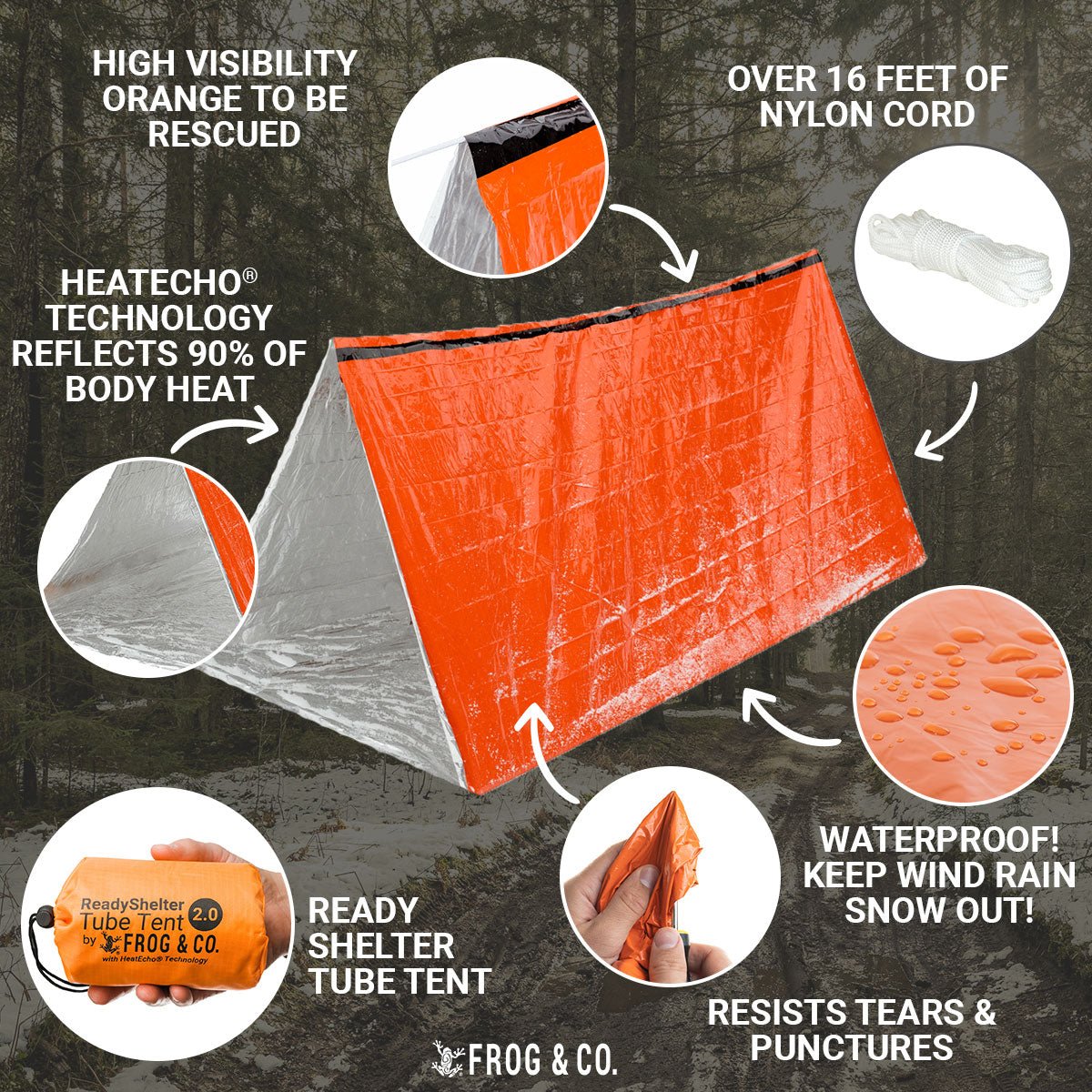 Ready Shelter Tube Tent 2.0 - Groove Rabbit