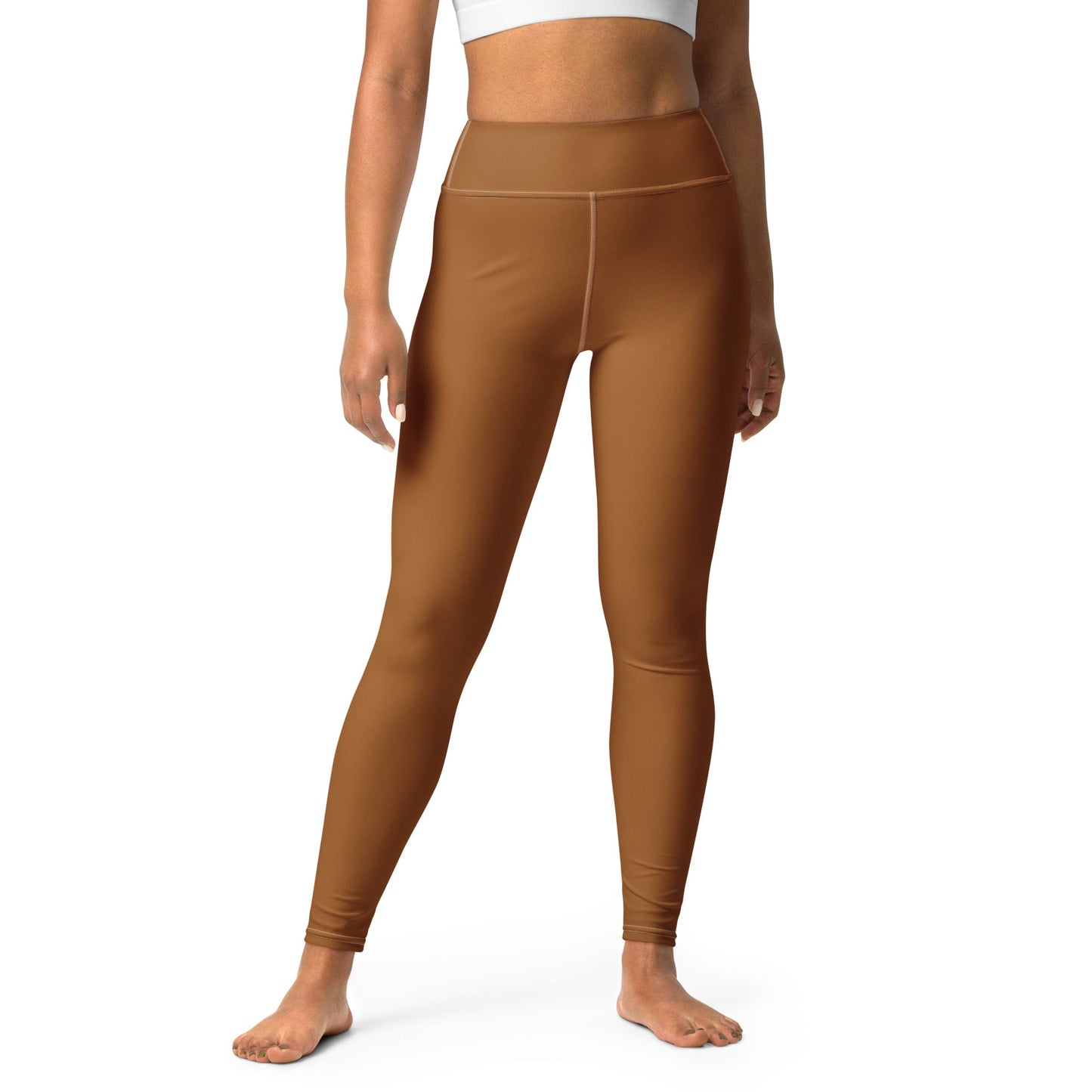 Rich Golden Yoga Leggings - Groove Rabbit