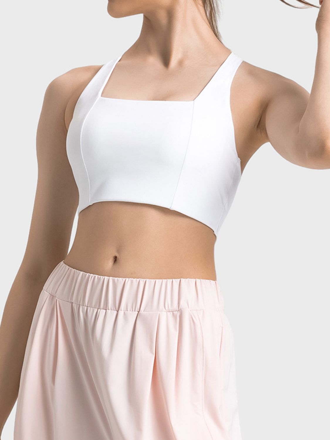 Scoop Neck Sports Bra - Groove Rabbit