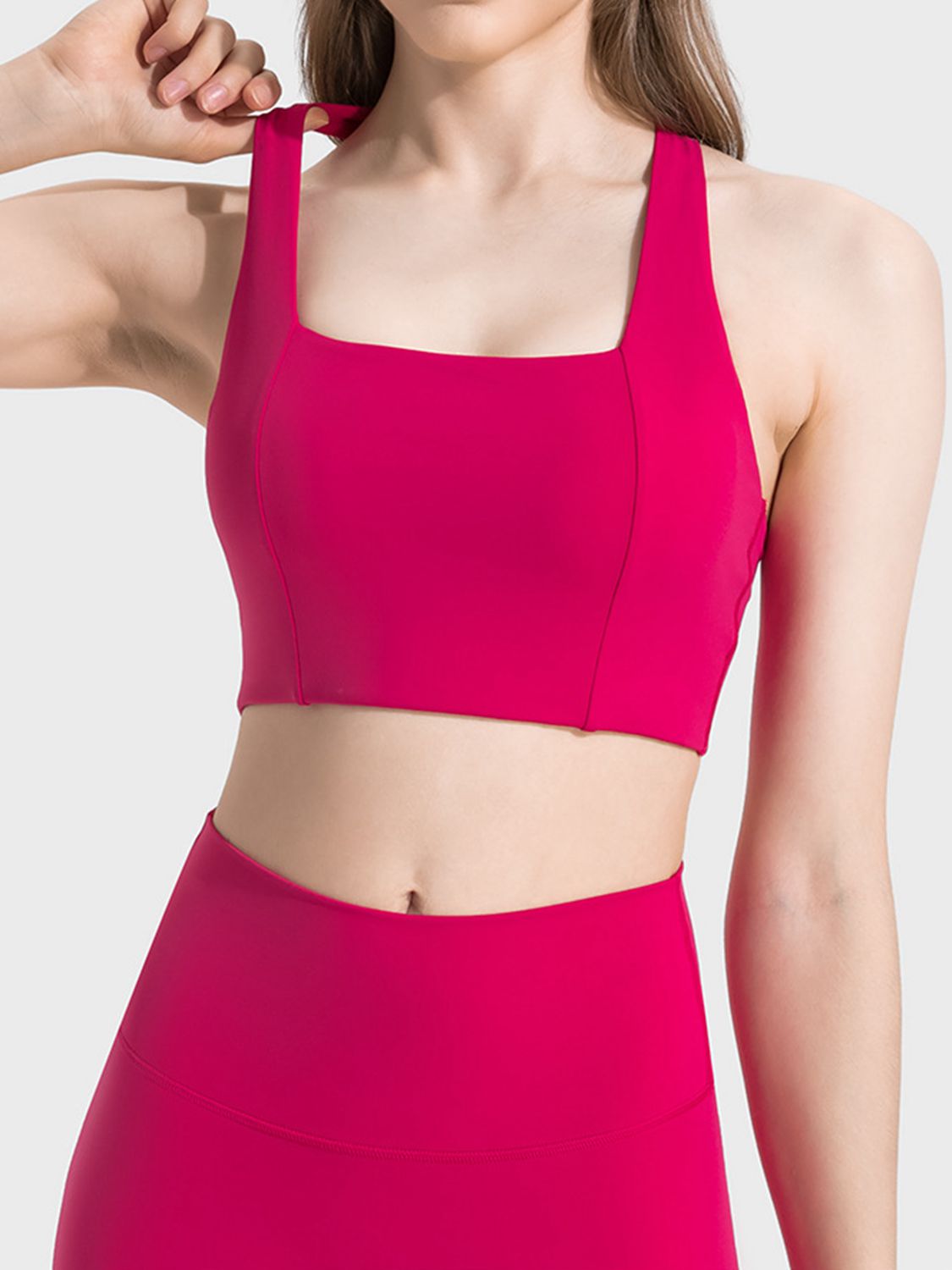 Scoop Neck Sports Bra - Groove Rabbit