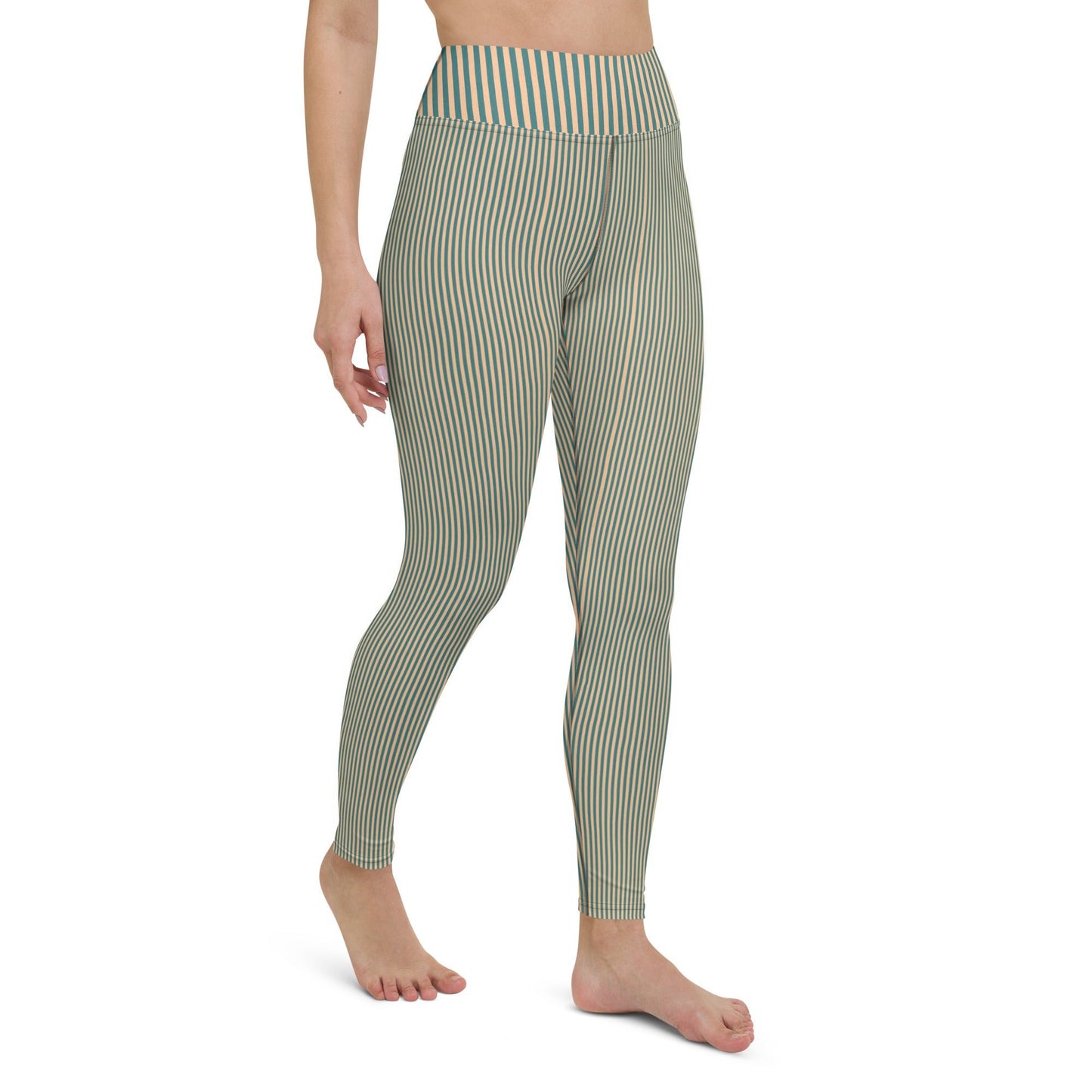 Stripes Yoga Leggings - Groove Rabbit