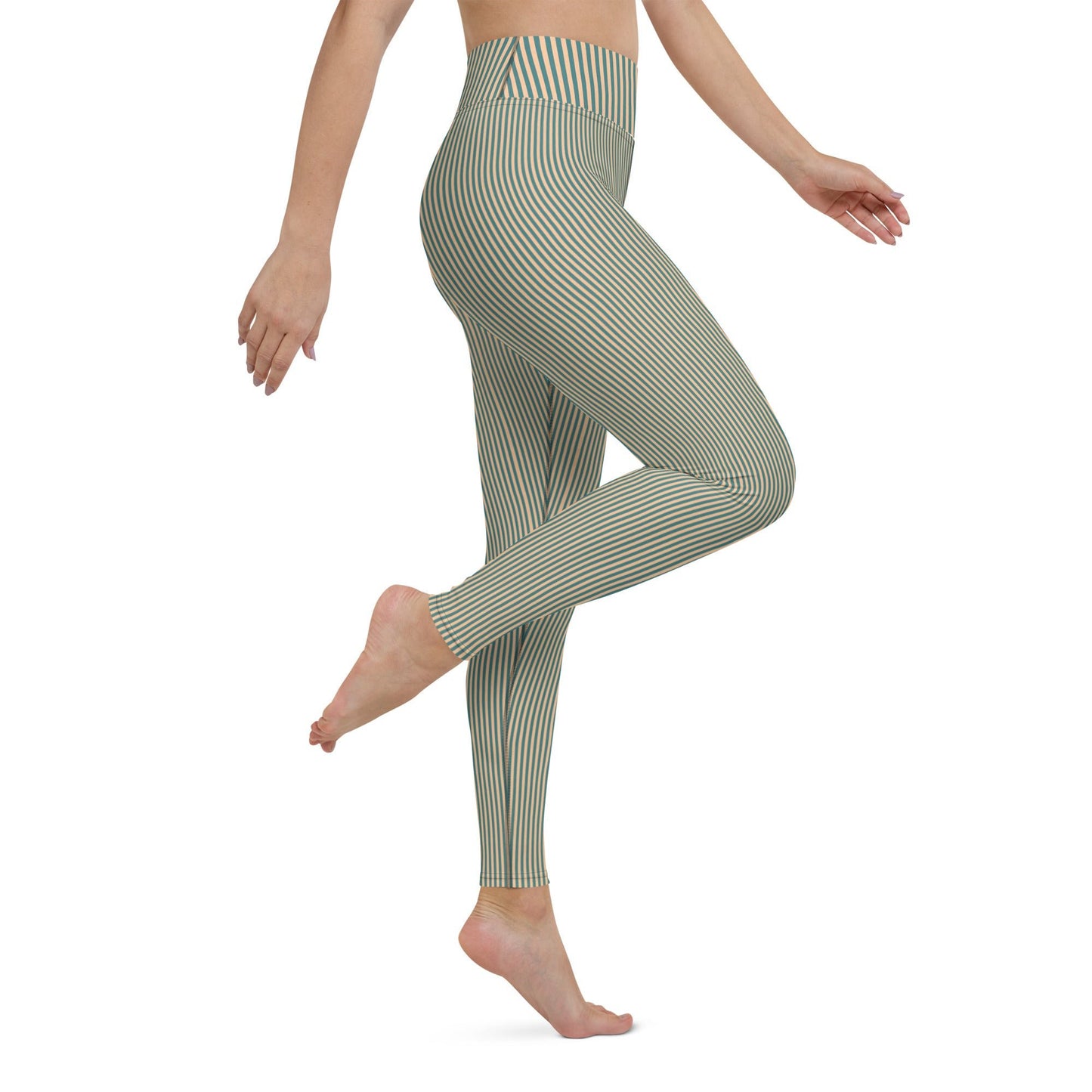 Stripes Yoga Leggings - Groove Rabbit