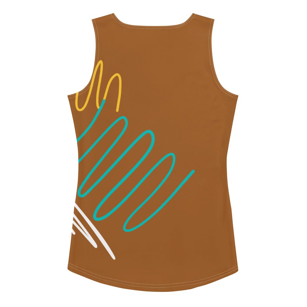Tank Top with Lines - Groove Rabbit