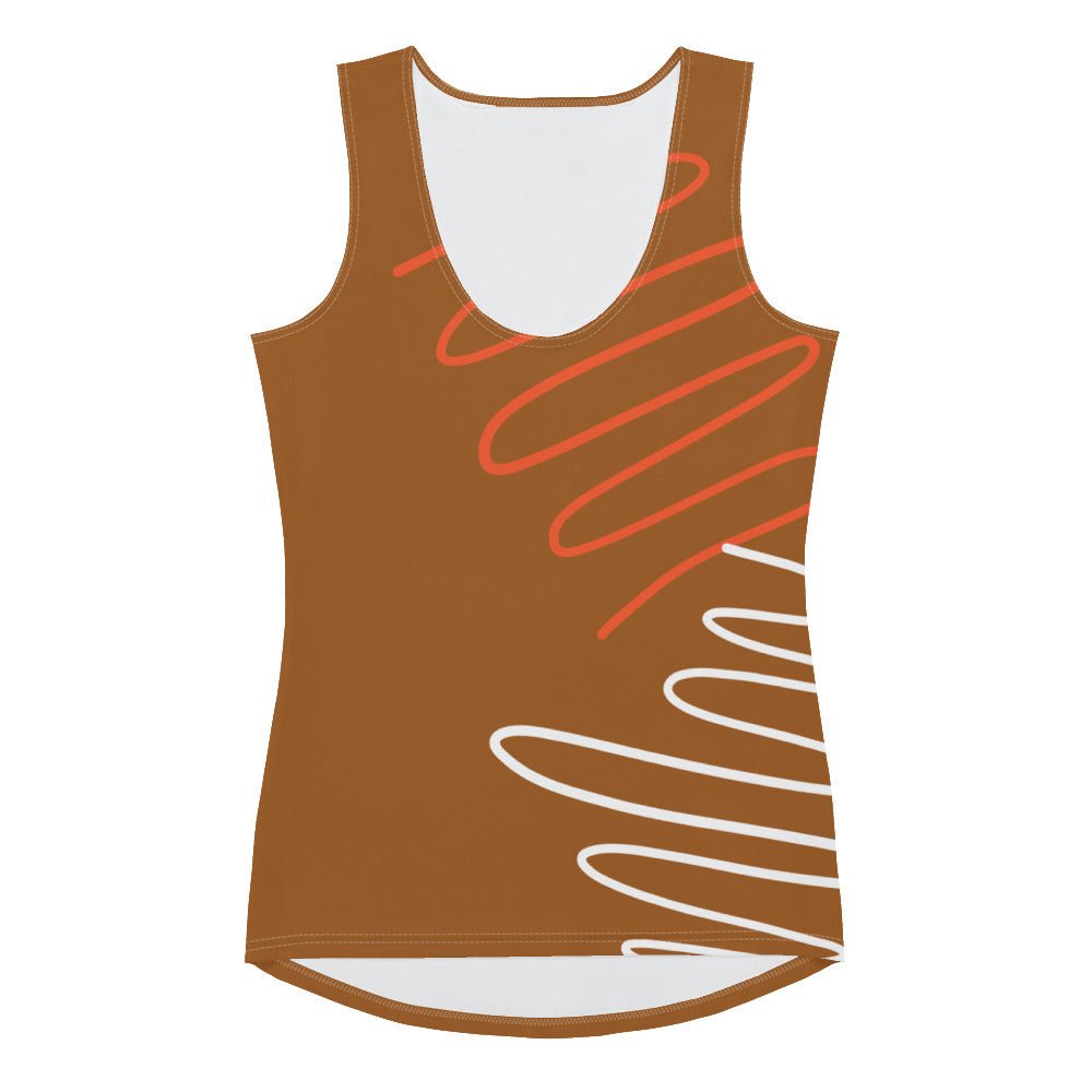 Tank Top with Lines - Groove Rabbit