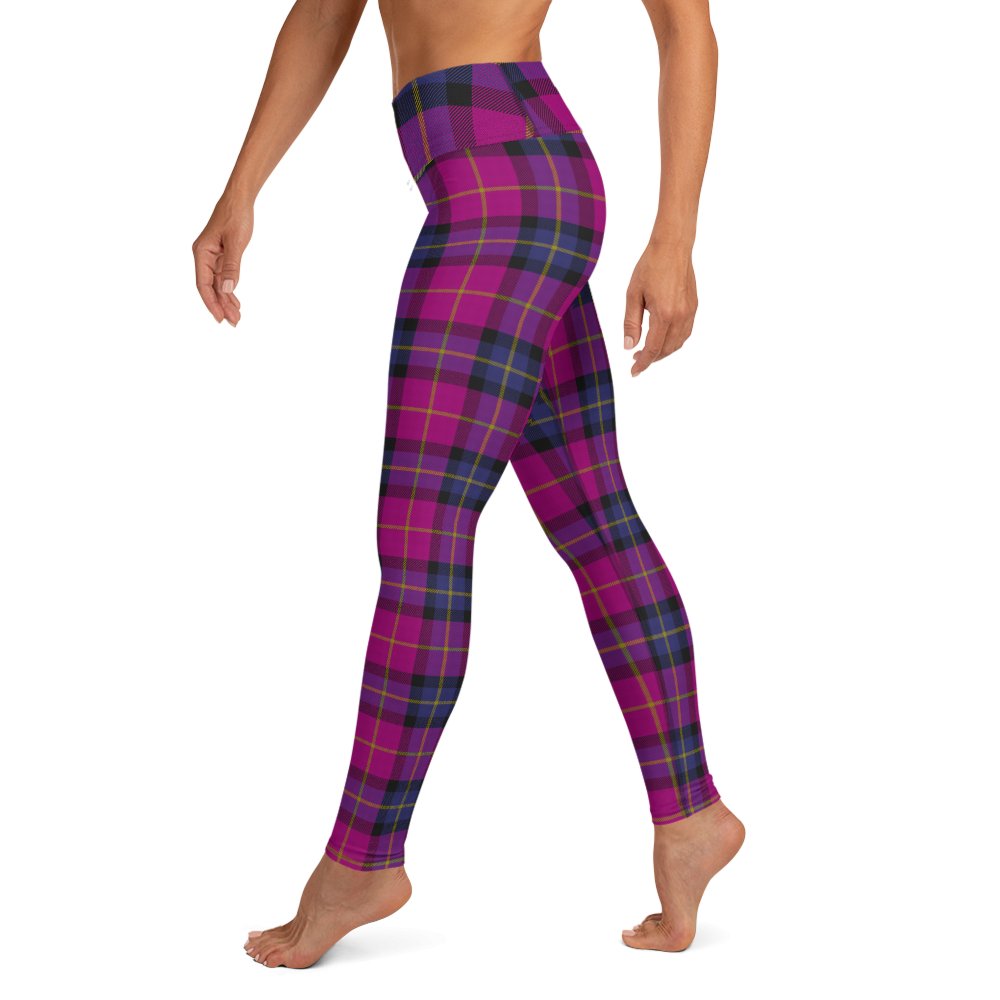 Tartan Sunrise Leggings - Groove Rabbit