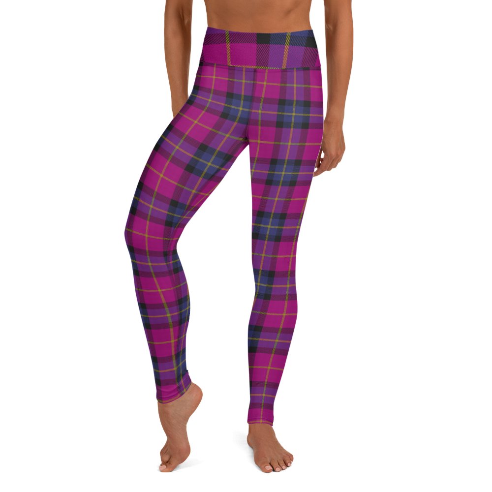 Tartan Sunrise Leggings - Groove Rabbit