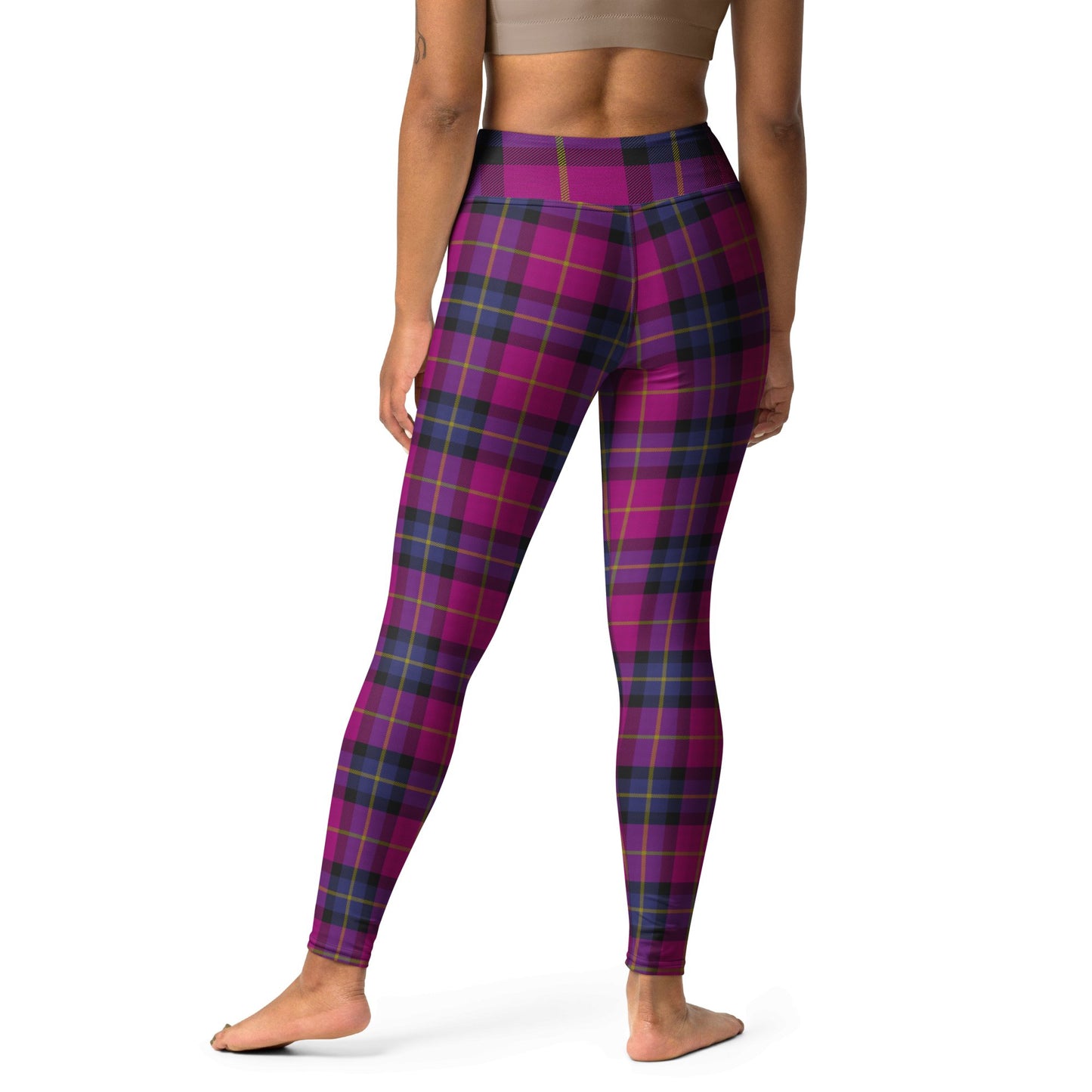 Tartan Sunrise Leggings - Groove Rabbit