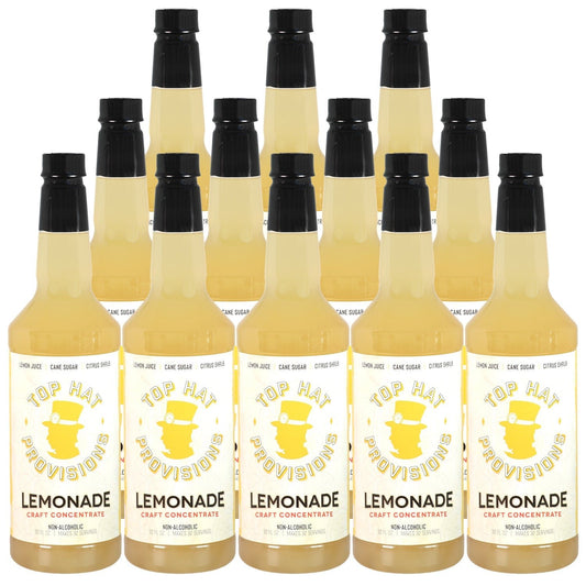 Top Hat Lemonade Mix & Craft Sour Batching Concentrate - 12x32oz case - Groove Rabbit