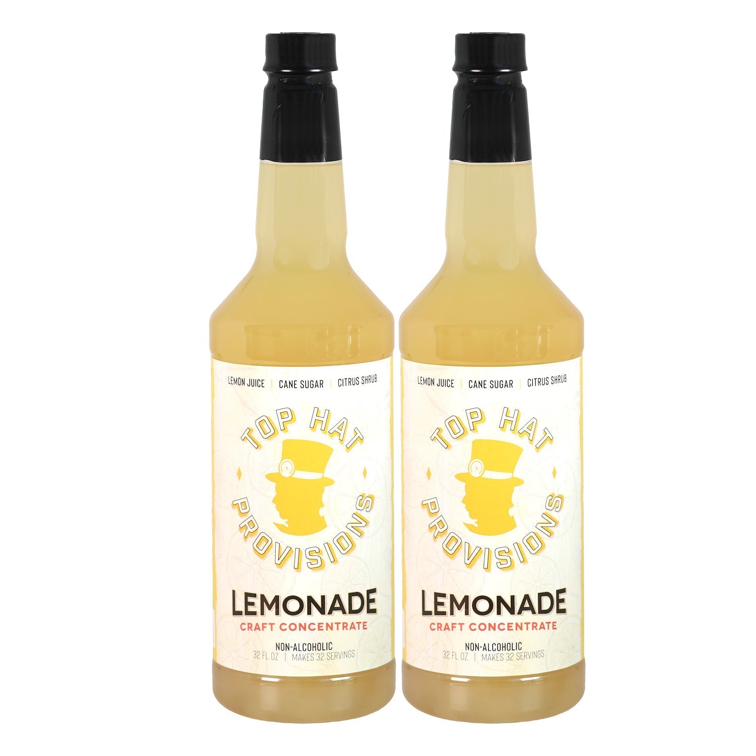 Top Hat Lemonade Mix & Craft Sour Batching Concentrate - 12x32oz case - Groove Rabbit