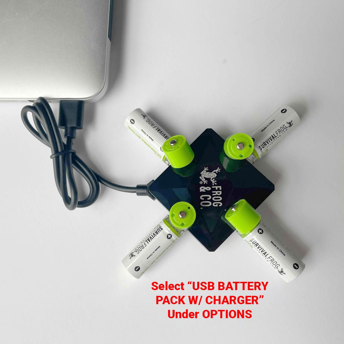 USB Rechargeable AA Batteries - Groove Rabbit